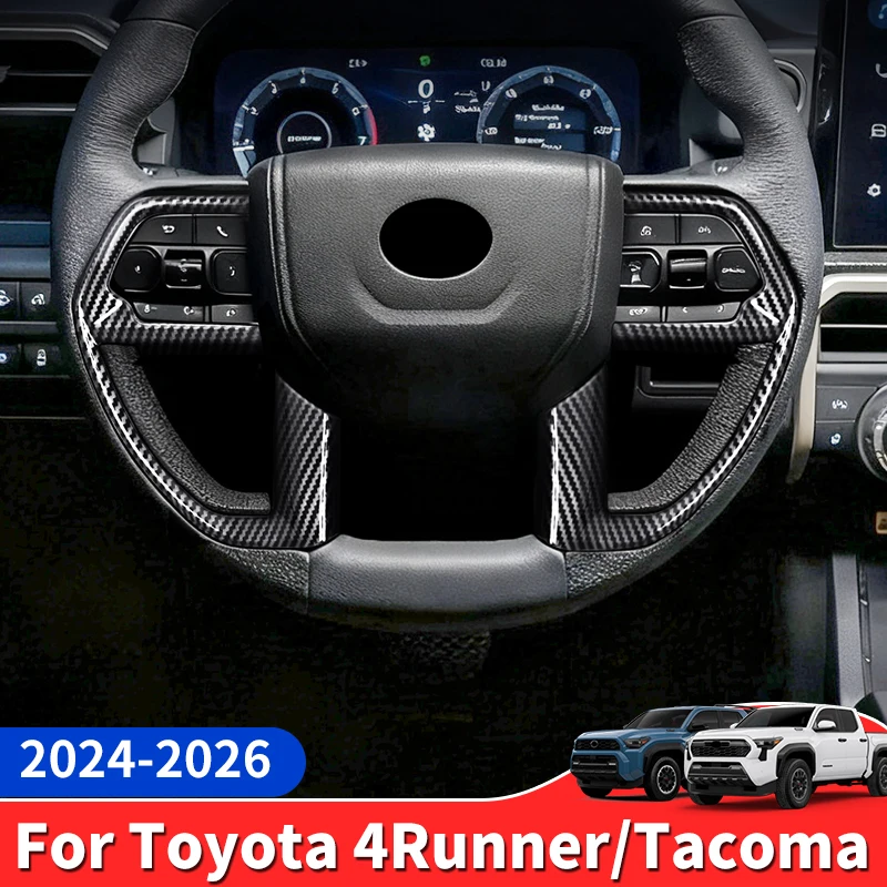 For Toyota 4Runner N500 Tacoma 2024 2025 2026 Car Steering Wheel Trim Strip Interior Styling Kit Upgrade Protection Accessories
For Toyota 4Runner N500 Tacoma 2024 2025 2026 Car Steering Wheel Trim Strip Interior Styling Kit Upgrade Protection Accessories