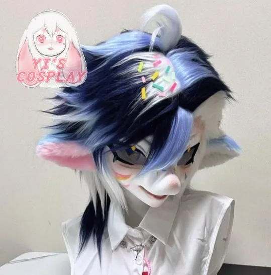 Yis Cosplay Handcraft Customized Fursuit Kemono Head Handmade Custom Fursuit head Furry Kigurumi Head Kemono Headsets Beast
Yis Cosplay Handcraft Customized Fursuit Kemono Head Handmade Custom Fursuit head Furry Kigurumi Head Kemono Headsets Beast