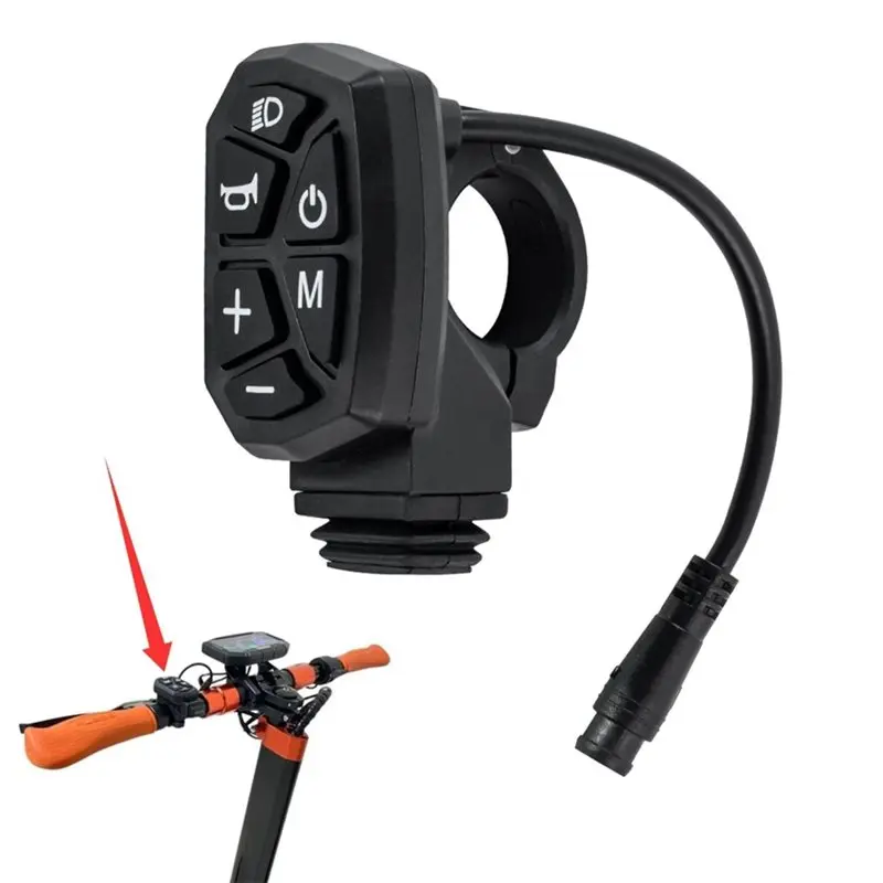 NEW HOT In Stock-Electric Scooter For KUGOO Pro Handlebar Switch For Turn Signal, Horns& Headlight Control
NEW HOT In Stock-Electric Scooter For KUGOO Pro Handlebar Switch For Turn Signal, Horns& Headlight Control