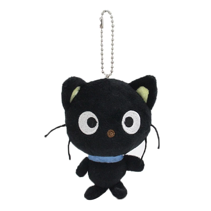 Chococat Plush Keychain Keyring Anime Black Cat Kawaii Cute Bag Keychains Charms Mascot Key Chain Small Gift
Chococat Plush Keychain Keyring Anime Black Cat Kawaii Cute Bag Keychains Charms Mascot Key Chain Small Gift