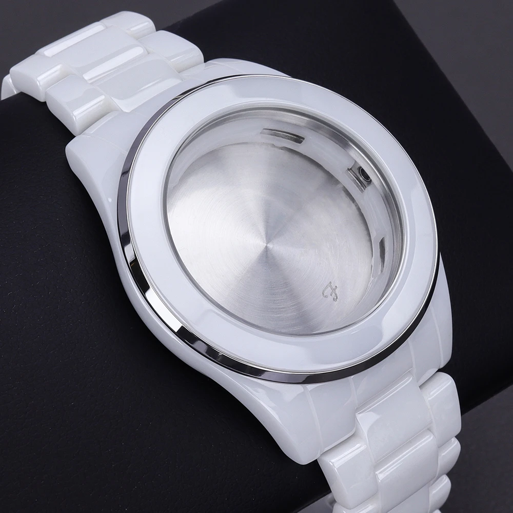 39mm Ceramics Watch Case Solid bottom cover For 29.5mm Dial 515 Miyota 1L45 Quartz Movement DIY Watch Replacement Repair Parts
39mm Ceramics Watch Case Solid bottom cover For 29.5mm Dial 515 Miyota 1L45 Quartz Movement DIY Watch Replacement Repair Parts
