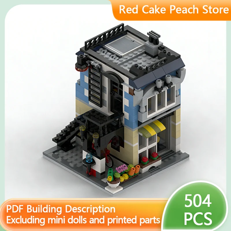 City Street View Model MOC Building Bricks Town Flower Shop Modular Technology Children Holiday Gifts Assemble Toys Suit
City Street View Model MOC Building Bricks Town Flower Shop Modular Technology Children Holiday Gifts Assemble Toys Suit