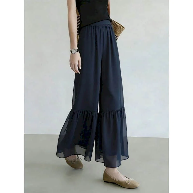 Flare Pants for Women Casual Solid See-through Mesh 2026 Summer Sale Harajuku High-stretch Thin Sexy Fashion Straight-leg Pants
Flare Pants for Women Casual Solid See-through Mesh 2026 Summer Sale Harajuku High-stretch Thin Sexy Fashion Straight-leg Pants