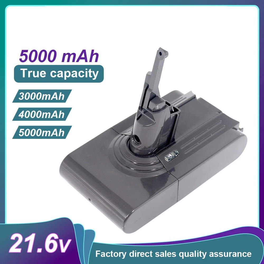 100% новинка для Dyson V8-21700 21,6 В 5,0 Ач 5000 мАч, SV10 литий-ионный аккумулятор lpega серии пылесосов перезаряжаемые батареи
100% новинка для Dyson V8-21700 21,6 В 5,0 Ач 5000 мАч, SV10 литий-ионный аккумулятор lpega серии пылесосов перезаряжаемые батареи