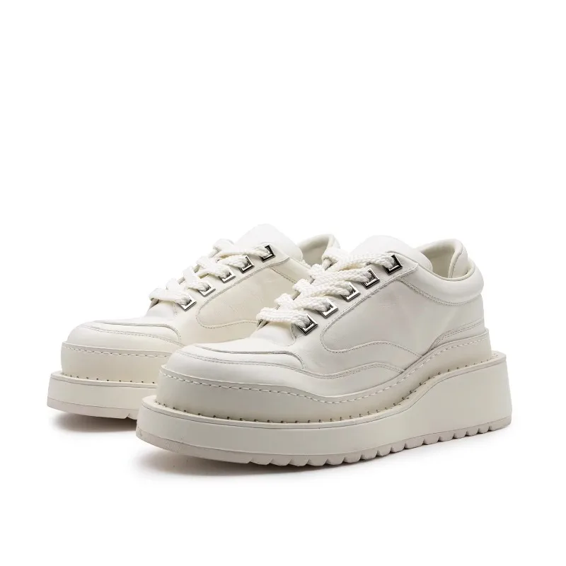 Элитные дизайнерские мужские кроссовки из натуральной кожи с увеличенной высотой, дышащие, на толстой подошве, повседневные, белые
Элитные дизайнерские мужские кроссовки из натуральной кожи с увеличенной высотой, дышащие, на толстой подошве, повседневные, белые