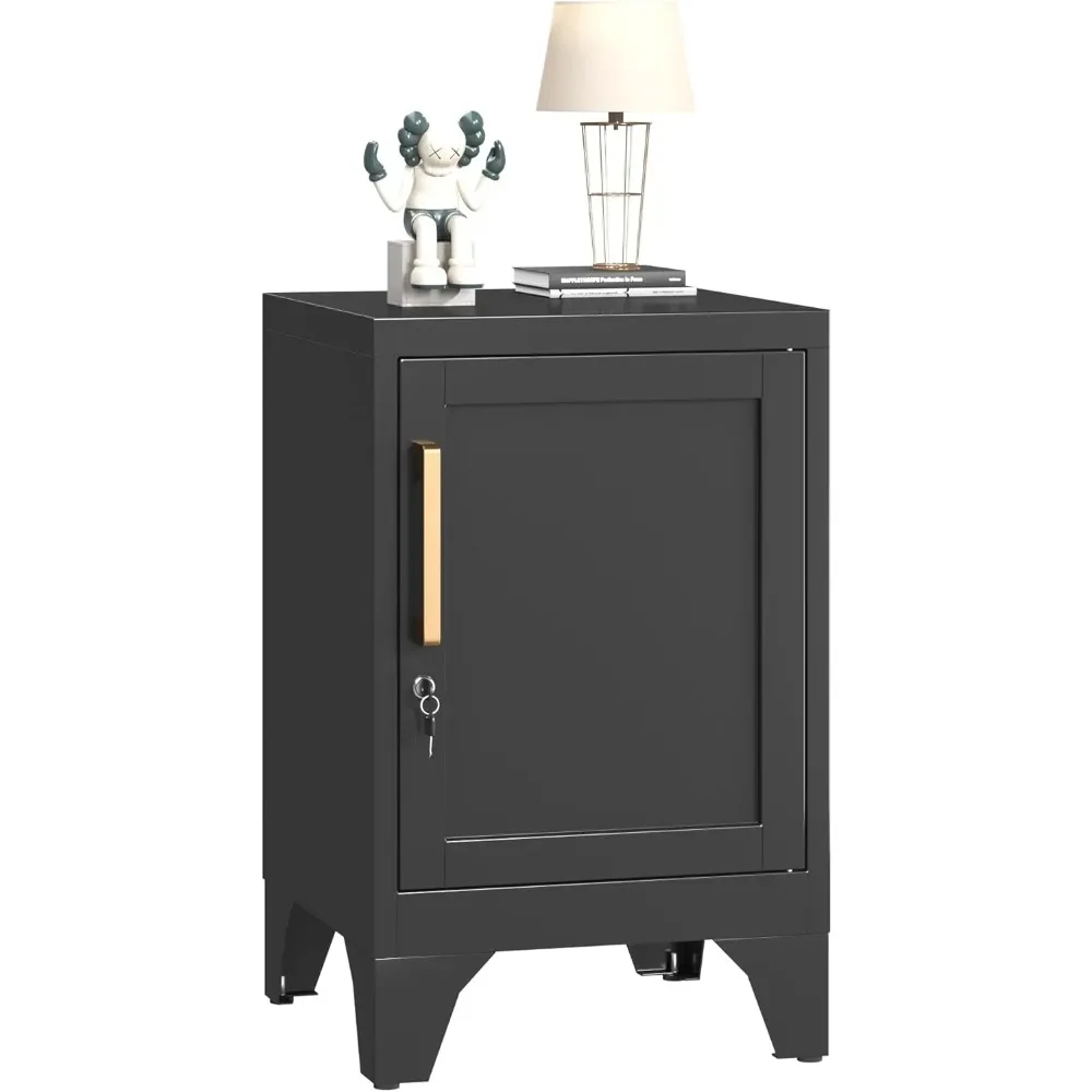 Металлическая тумбочка с дверцей и 1 регулируемой полкой, приставной столик для спальни высотой 23,6 дюйма, рядом со шкафом для хранения с регулируемым выравниванием
Металлическая тумбочка с дверцей и 1 регулируемой полкой, приставной столик для спальни высотой 23,6 дюйма, рядом со шкафом для хранения с регулируемым выравниванием
