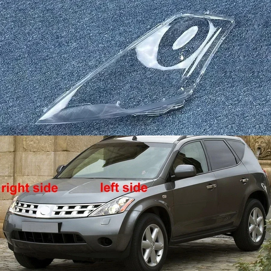 For Nissan Murano 2004 2005 2006 2007 2008 Headlight Cover Shade Headlamp Shell Transparent Lampshade Case Lens Plexiglass
For Nissan Murano 2004 2005 2006 2007 2008 Headlight Cover Shade Headlamp Shell Transparent Lampshade Case Lens Plexiglass