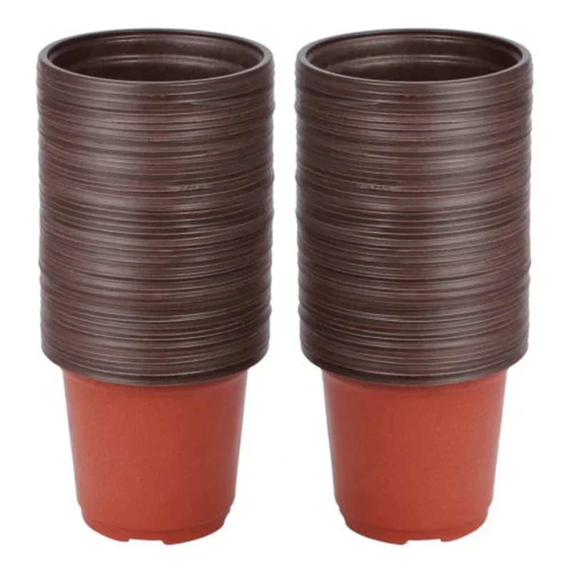 Flower Pot Nursery Pots Containers Set 9*6*8cm Balanced drainage Ventilation 100pcs Plastic Garden High Quality
Flower Pot Nursery Pots Containers Set 9*6*8cm Balanced drainage Ventilation 100pcs Plastic Garden High Quality