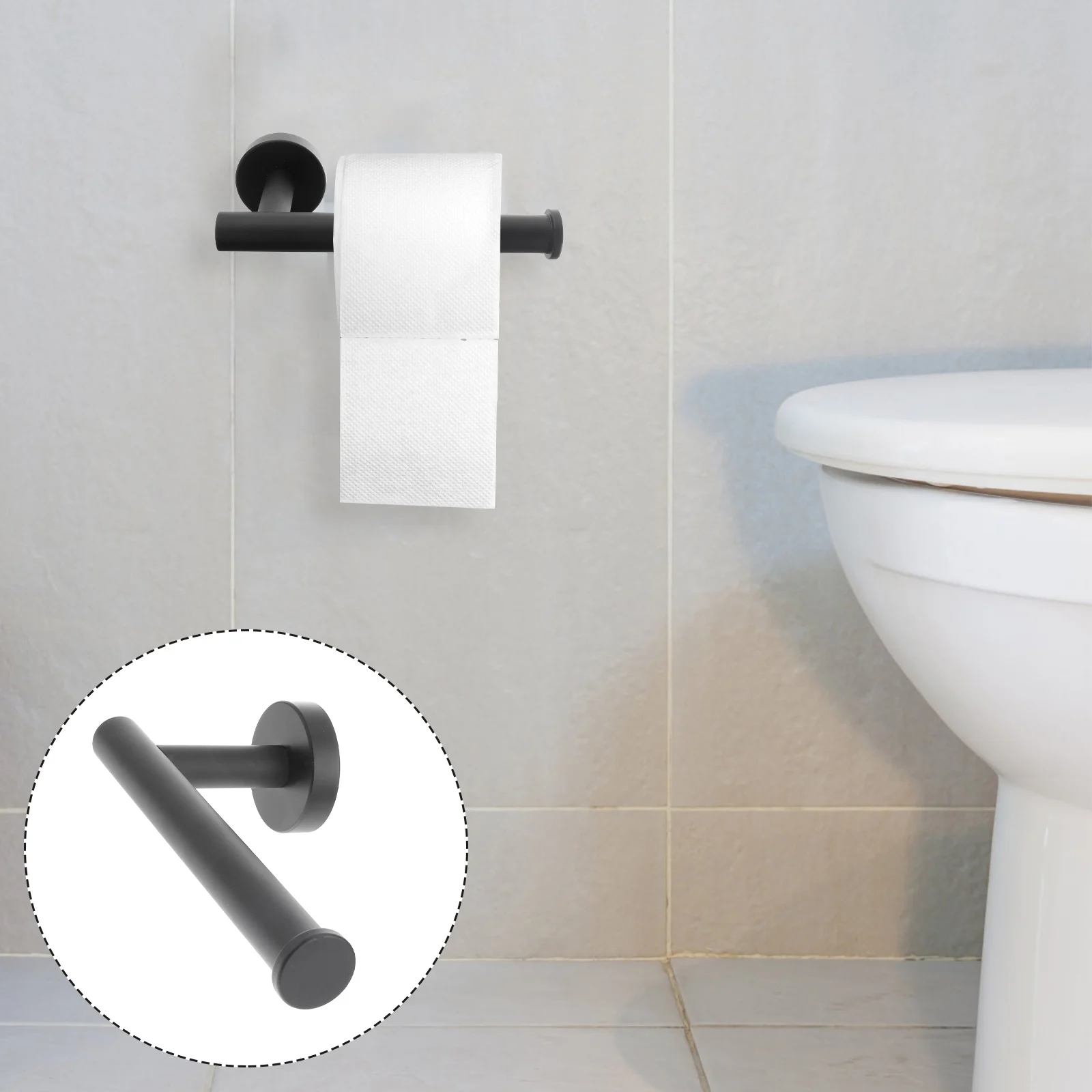 Bathroom Roll Holder Stainless Steel Wall Mounted Paper Rack Corrosion Resistant Smooth Delicate Finish Toilet Paper Holder
Bathroom Roll Holder Stainless Steel Wall Mounted Paper Rack Corrosion Resistant Smooth Delicate Finish Toilet Paper Holder