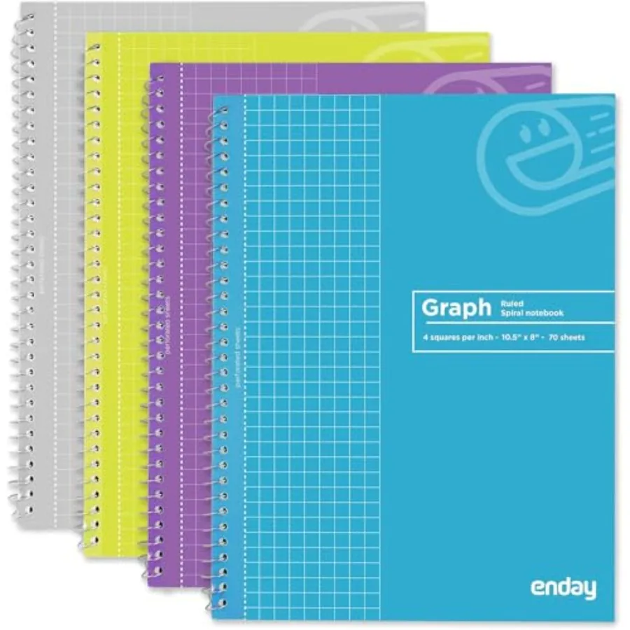 Graph Paper Notebook Grid Notebook, Graph paper spiral notebook, Graph notebook, 4 Squares per inch Grid paper notebook, White
Graph Paper Notebook Grid Notebook, Graph paper spiral notebook, Graph notebook, 4 Squares per inch Grid paper notebook, White
