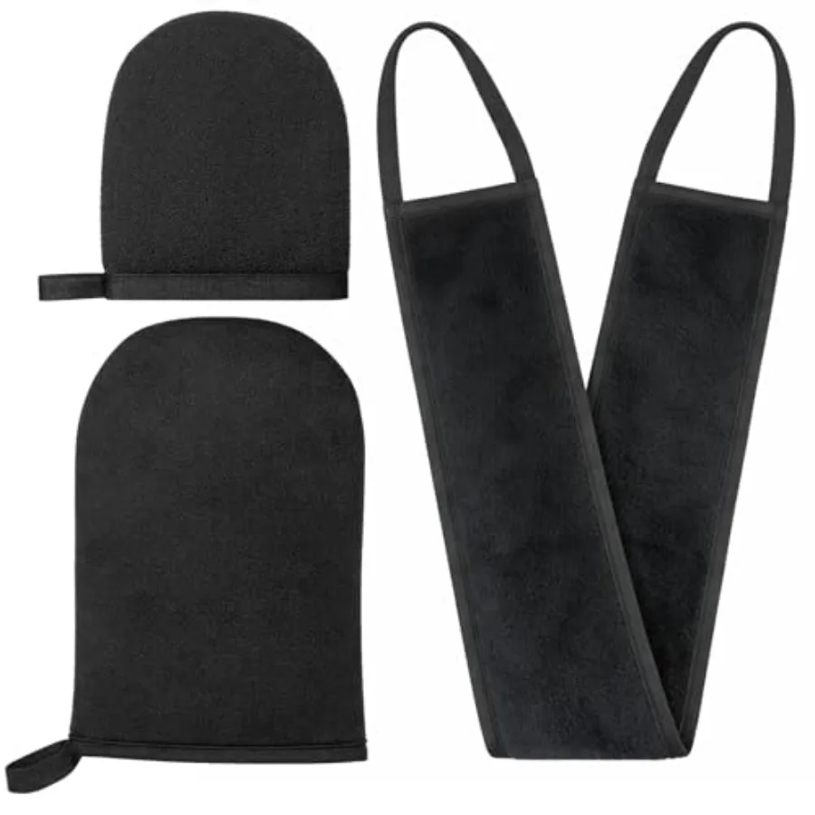 3 in 1 Tanning Mitt Self Tanner Mitt Applicator Kit Soft Velvet Back Tanning Applicator Face Body Tanner Glove Self Tan Mitts,
3 in 1 Tanning Mitt Self Tanner Mitt Applicator Kit Soft Velvet Back Tanning Applicator Face Body Tanner Glove Self Tan Mitts,