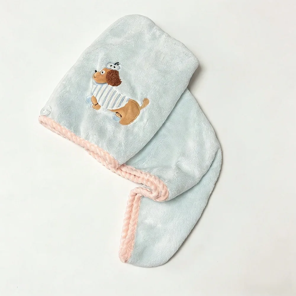 Cartoon Dachshund Dog Hair Drying Cap, Super Absorbent Quick-Dry Head Wrap, Thick Coral Fleece Bath Cap, Suitable For Home And Hotel Use
Cartoon Dachshund Dog Hair Drying Cap, Super Absorbent Quick-Dry Head Wrap, Thick Coral Fleece Bath Cap, Suitable For Home And Hotel Use