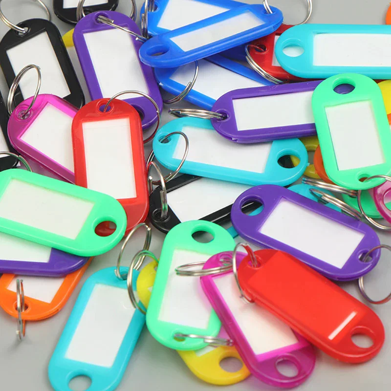 50pcs Random Color Key Tags Id Label Name Tags Plastic Prevent Missing Key Identifiers Luggage Bag Accessories
50pcs Random Color Key Tags Id Label Name Tags Plastic Prevent Missing Key Identifiers Luggage Bag Accessories