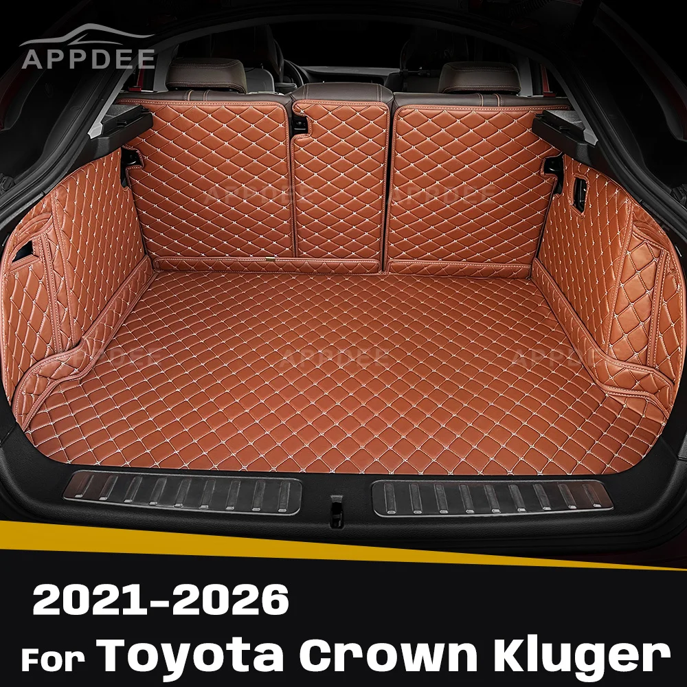 Коврик в багажник APPDEE с полным покрытием для Toyota Crown Kluger 2021-2026, защитный коврик-вкладыш для багажного отсека, аксессуары для интерьера автомобиля
Коврик в багажник APPDEE с полным покрытием для Toyota Crown Kluger 2021-2026, защитный коврик-вкладыш для багажного отсека, аксессуары для интерьера автомобиля