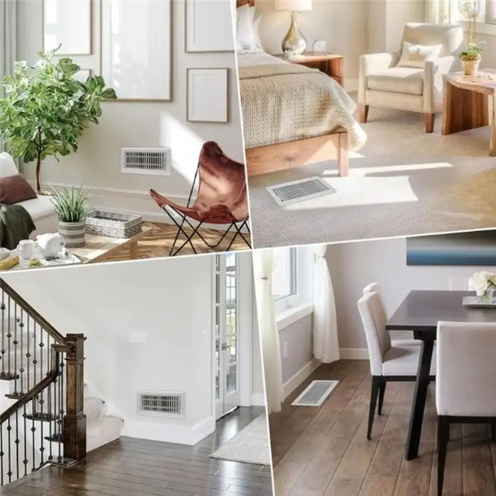 Carbon Steel Floor Register High Efficiency Adjustable Metal Floor Vent Covers Easy to Install Rustproof Floor Vent Covers
Carbon Steel Floor Register High Efficiency Adjustable Metal Floor Vent Covers Easy to Install Rustproof Floor Vent Covers