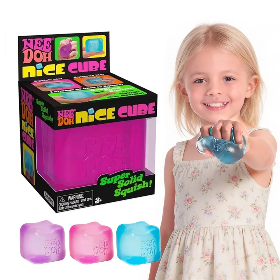 Сенсорная игрушка Schylling Needoh Nice Cube, антистресс-игрушка, мячик-кубик для снятия стресса, игрушка для снятия напряжения, подарок для детей, красный, фиолетовый, синий
Сенсорная игрушка Schylling Needoh Nice Cube, антистресс-игрушка, мячик-кубик для снятия стресса, игрушка для снятия напряжения, подарок для детей, красный, фиолетовый, синий