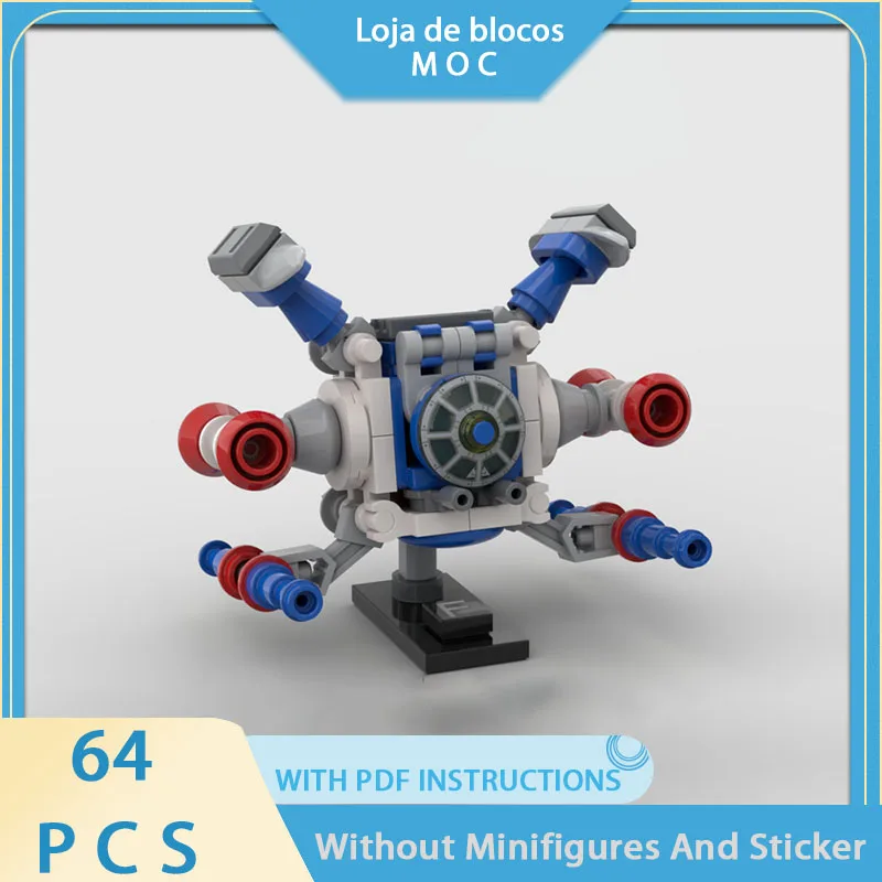 Exquisite new MOC building block animation scene model, miniature spacecraft technology, modular holiday gift toy DIY assembly
Exquisite new MOC building block animation scene model, miniature spacecraft technology, modular holiday gift toy DIY assembly