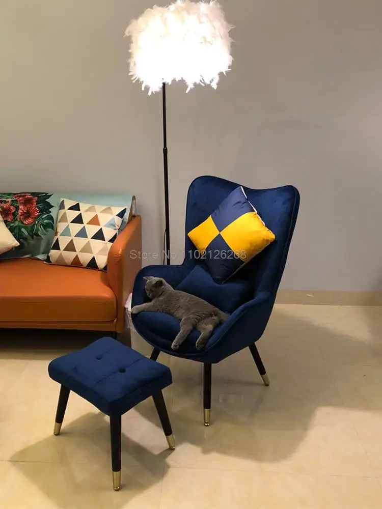 Nordic Lazy Single Chair Sofa Simple Modern Small Apartment Balcony Bedside Leisure Bedroom Net Red Sofa Chair Home Living Room
Nordic Lazy Single Chair Sofa Simple Modern Small Apartment Balcony Bedside Leisure Bedroom Net Red Sofa Chair Home Living Room
