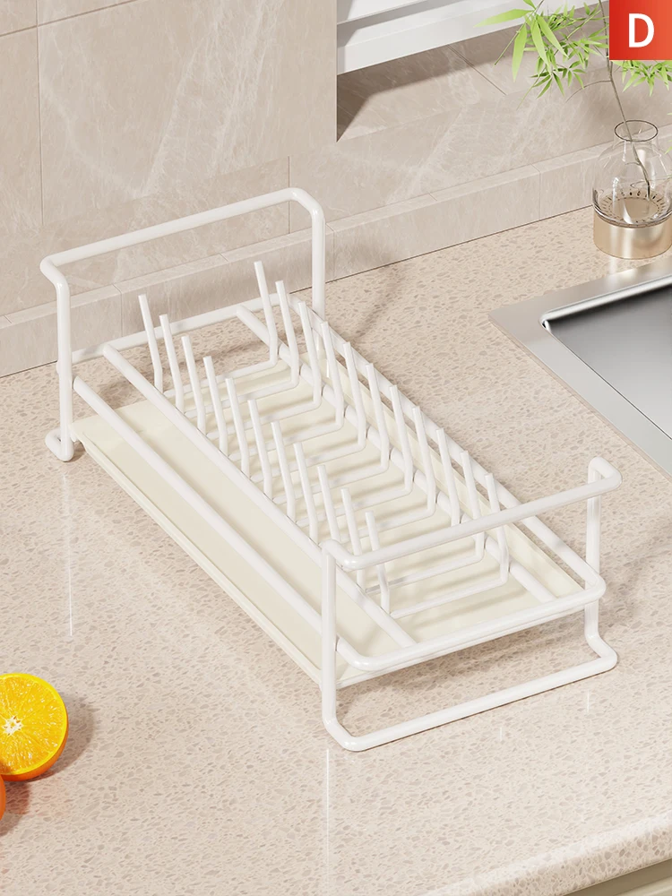 Kitchen Dish Drainer Rack Dish Storage Holder Metal Bowl Plate Organizer for Cabinet Counter Top Removable Drain Design
Kitchen Dish Drainer Rack Dish Storage Holder Metal Bowl Plate Organizer for Cabinet Counter Top Removable Drain Design