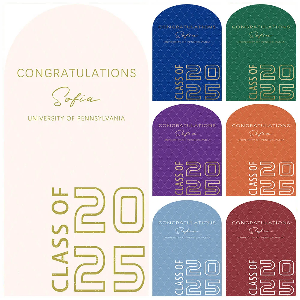 Mehofond Grad Arch Backdrop Covers Custom Graduation Party Congrats High School College Class of 2025 Decor 2-sided Background
Mehofond Grad Arch Backdrop Covers Custom Graduation Party Congrats High School College Class of 2025 Decor 2-sided Background