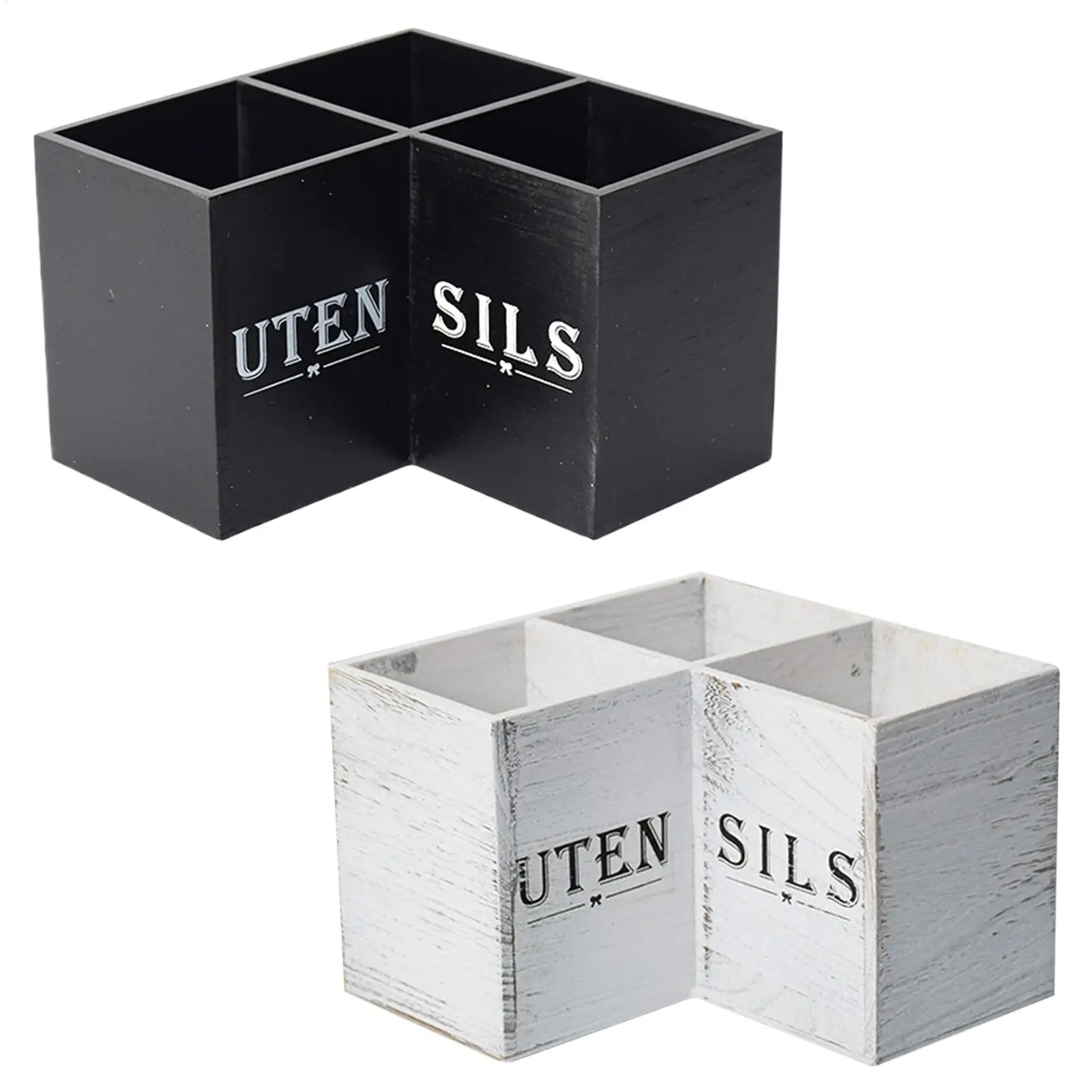 Деревянный держатель для столовых приборов, контейнер для хранения, угловой органайзер для кухонной столешницы для ложек, вилок, палочек для еды, лопаток
Деревянный держатель для столовых приборов, контейнер для хранения, угловой органайзер для кухонной столешницы для ложек, вилок, палочек для еды, лопаток