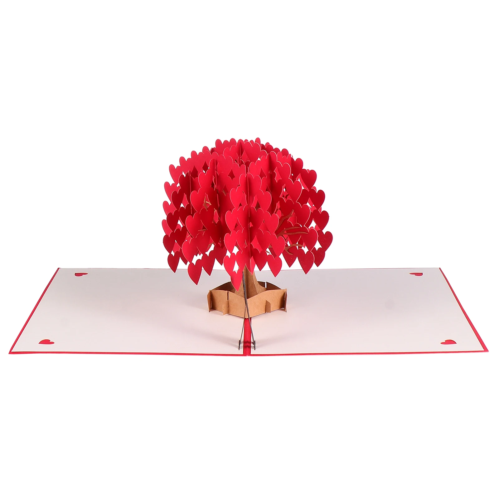 Love Tree Greeting Card Romantic Pop-up Cards Valentine Day Eject Message Paper Craft Gift Special Design Practical Use
Love Tree Greeting Card Romantic Pop-up Cards Valentine Day Eject Message Paper Craft Gift Special Design Practical Use