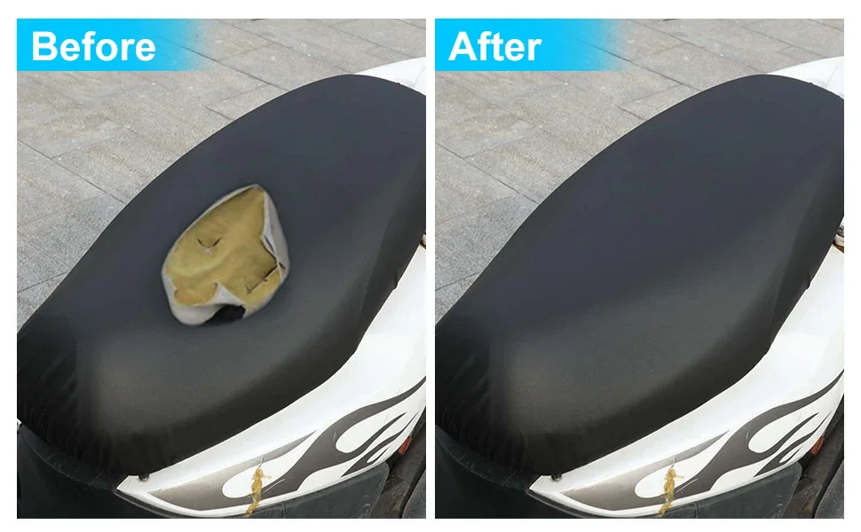 Универсальный защитный чехол на сиденье мотоцикла, водонепроницаемый и солнцезащитный чехол, эластичные аксессуары для мотоциклетных сидений, защита 
Универсальный защитный чехол на сиденье мотоцикла, водонепроницаемый и солнцезащитный чехол, эластичные аксессуары для мотоциклетных сидений, защита