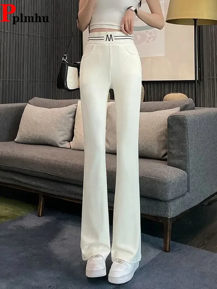 High Wasit Slim Flare Pants Classics Casual Pantalones Basic Mom's New Straight Legging Sweatpant Women Oversize 4xl Trousers
High Wasit Slim Flare Pants Classics Casual Pantalones Basic Mom's New Straight Legging Sweatpant Women Oversize 4xl Trousers
