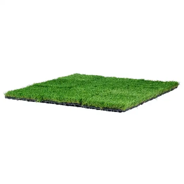 Synthetic Grass Deck Tiles, 18 Pieces - 12"x12", Interlocking Faux Turf Mats with Self-Draining Design
Synthetic Grass Deck Tiles, 18 Pieces - 12"x12", Interlocking Faux Turf Mats with Self-Draining Design