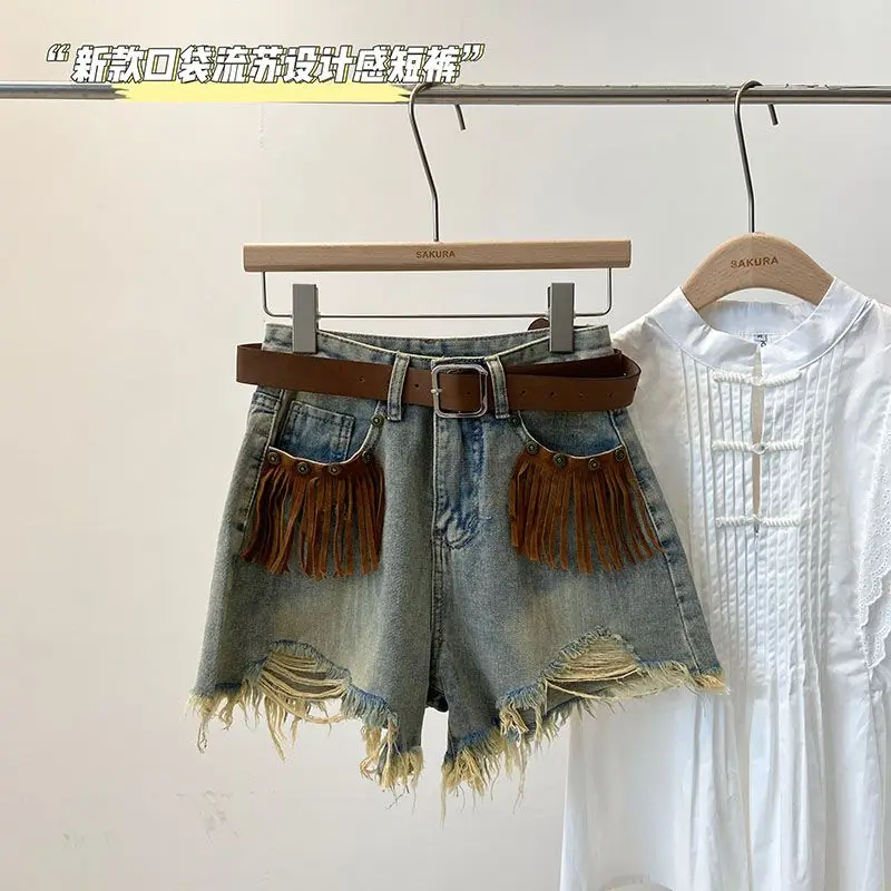 2025 Summer Women Abi Y2k Streetwear Gyaru Ripped Denim Shorts 2000s Japanese Harajuku Jean Hole Hot Pants Harajuku Grunge Tide
2025 Summer Women Abi Y2k Streetwear Gyaru Ripped Denim Shorts 2000s Japanese Harajuku Jean Hole Hot Pants Harajuku Grunge Tide