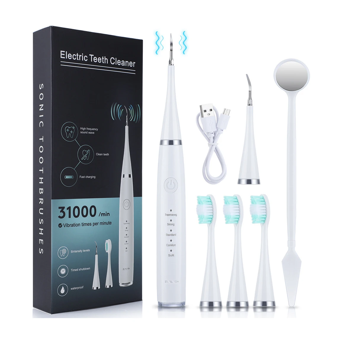 Personal Oral Care Plaque Remover Tooth Cleaner Electric Teeth Scaler
Personal Oral Care Plaque Remover Tooth Cleaner Electric Teeth Scaler