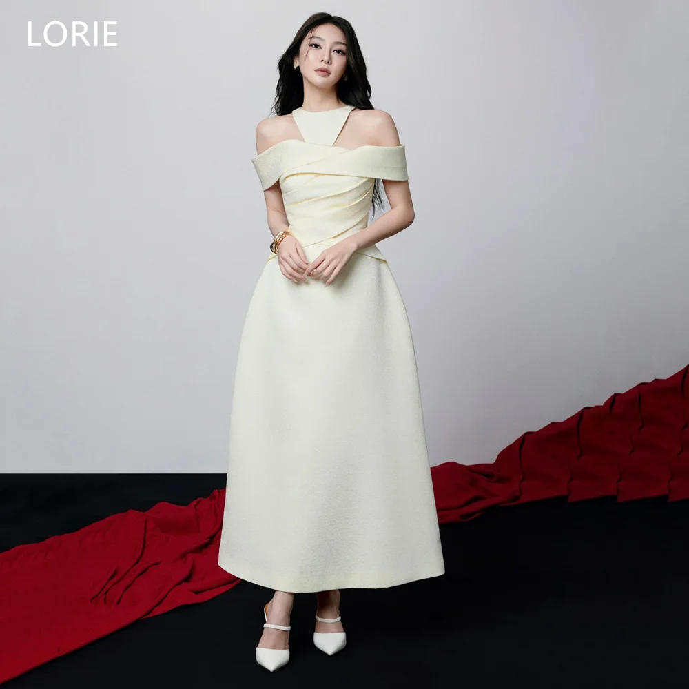 LORIE Elegant Party Dresses Off The Shoulder Pleats Evening Prom Dress Simple A-Line Prom Gowns Customized
LORIE Elegant Party Dresses Off The Shoulder Pleats Evening Prom Dress Simple A-Line Prom Gowns Customized