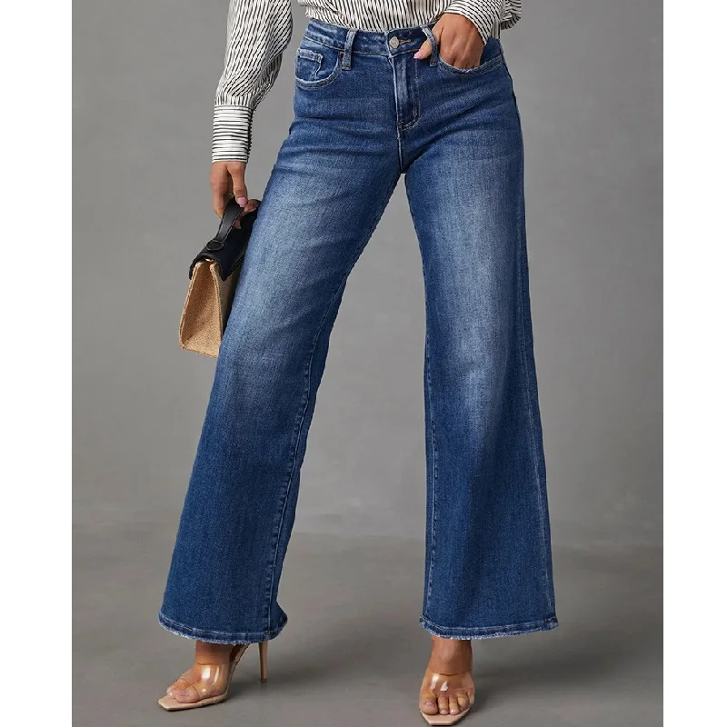 Women High Stretch Denim Jeans Ladies Casual Straight Pants Full Length Pantalones de mujer
Women High Stretch Denim Jeans Ladies Casual Straight Pants Full Length Pantalones de mujer
