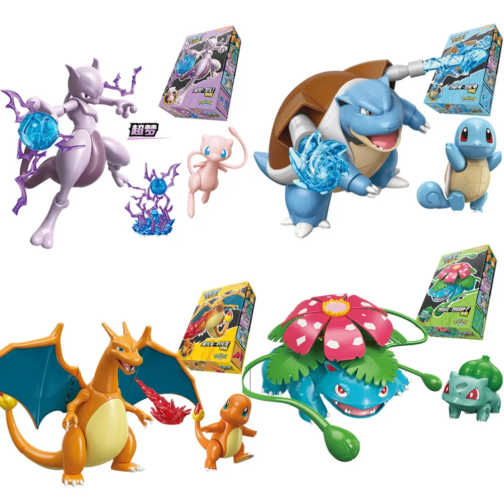 10pcs Keeppley Building Block Pokemon Pikachu Blastoise Greninja Charizard Venusaur Mewtwo Assembly Model Anime Doll Kids Toys
10pcs Keeppley Building Block Pokemon Pikachu Blastoise Greninja Charizard Venusaur Mewtwo Assembly Model Anime Doll Kids Toys