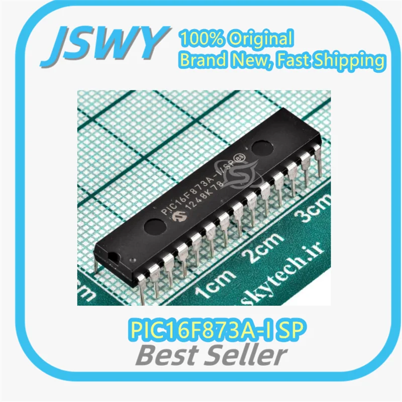 (2/30 pieces) PIC16F873A-I/SP PIC16F873A-I DIP-28 Microcontroller Chip, Original and Genuine
(2/30 pieces) PIC16F873A-I/SP PIC16F873A-I DIP-28 Microcontroller Chip, Original and Genuine