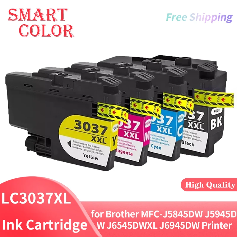 LC3037XL 3039XL Compatible Ink Cartridge For Brother MFC-J5845DW MFC-J5845DWXL MFC-J5945DW MFC-J6545DW J6545DWXL J6945DW Printer
LC3037XL 3039XL Compatible Ink Cartridge For Brother MFC-J5845DW MFC-J5845DWXL MFC-J5945DW MFC-J6545DW J6545DWXL J6945DW Printer