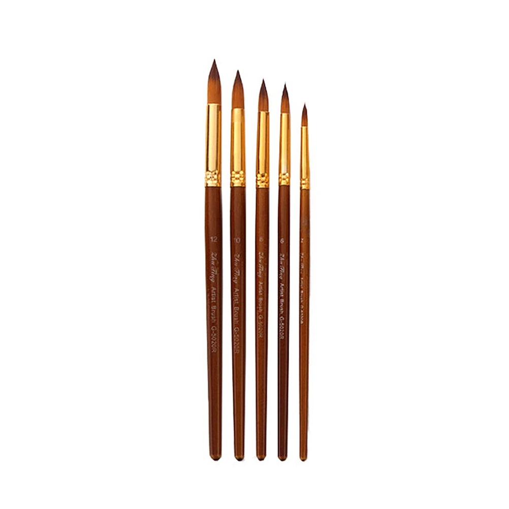 5 Pcs Linen Rod Brush Versatile Paintbrush Set Drawing Acrylic Painting Brushes Nylon Bamboo
5 Pcs Linen Rod Brush Versatile Paintbrush Set Drawing Acrylic Painting Brushes Nylon Bamboo