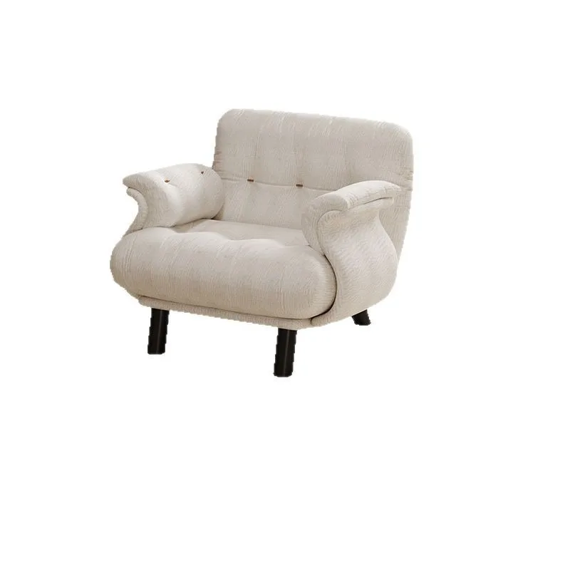 Straight row sofa creative fabric leisure chair white medieval cream style bedroom single sofa
Straight row sofa creative fabric leisure chair white medieval cream style bedroom single sofa