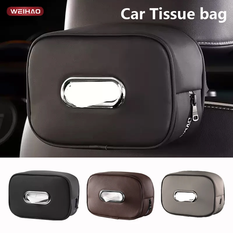 Car Tissue Box Holder Nappa Leather Car Center Console Armrest Napkin Box Sun Visor Backseat Tissue Case with Fix Strap
Car Tissue Box Holder Nappa Leather Car Center Console Armrest Napkin Box Sun Visor Backseat Tissue Case with Fix Strap