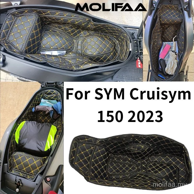 For SYM Cruisym 150 2023 Motorcycle Scooter PU Inner Lining Pad Seat Bucket Compartment Box Cushion Cover Accessories
For SYM Cruisym 150 2023 Motorcycle Scooter PU Inner Lining Pad Seat Bucket Compartment Box Cushion Cover Accessories