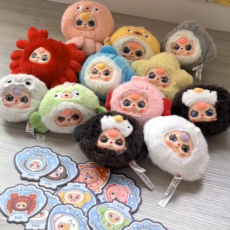 Baby Three Romantic Ocean V2 Series Плюшевая глухая коробка Виниловое лицо Kawaii Ocean Animal Кукла Игрушка Сумка Подвеска Брелок Подарок-сюрприз
Baby Three Romantic Ocean V2 Series Плюшевая глухая коробка Виниловое лицо Kawaii Ocean Animal Кукла Игрушка Сумка Подвеска Брелок Подарок-сюрприз
