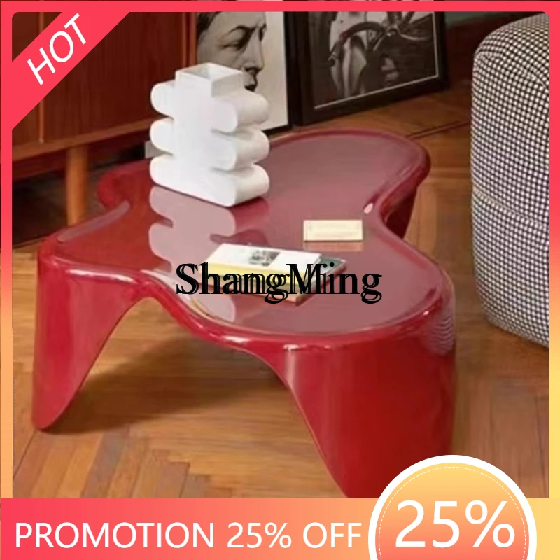 ZYY exquisite premium modern wabi sabi wind red special-shaped tea table living room simple coffee table
ZYY exquisite premium modern wabi sabi wind red special-shaped tea table living room simple coffee table