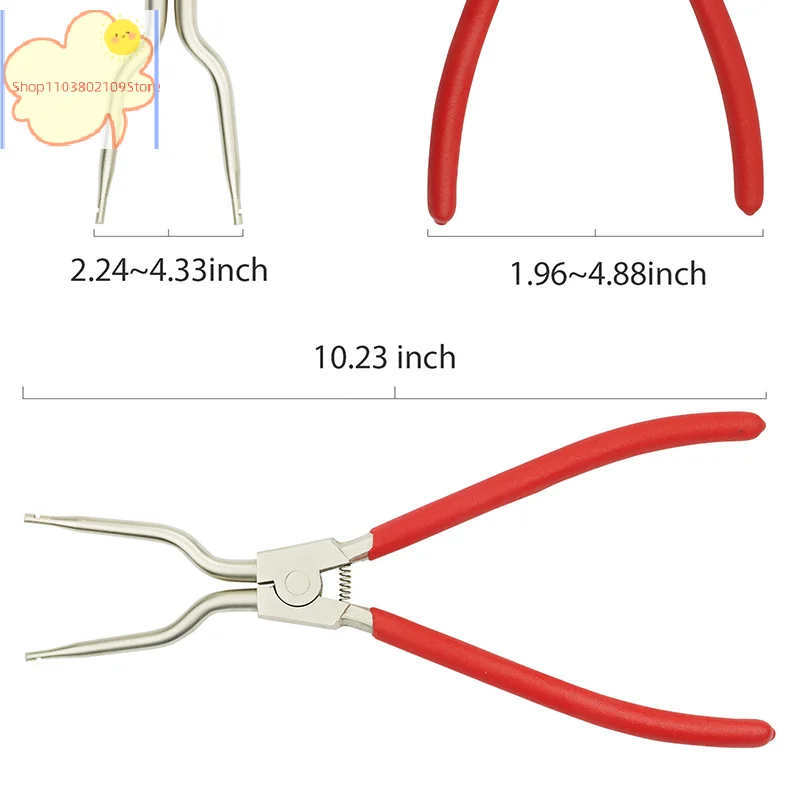 【HT】【HT】Washing Machine Inner/Outer Tub Spring Expansion Tool Metal+Plastic Simple To Operate Labor-saving Extender Replacement
