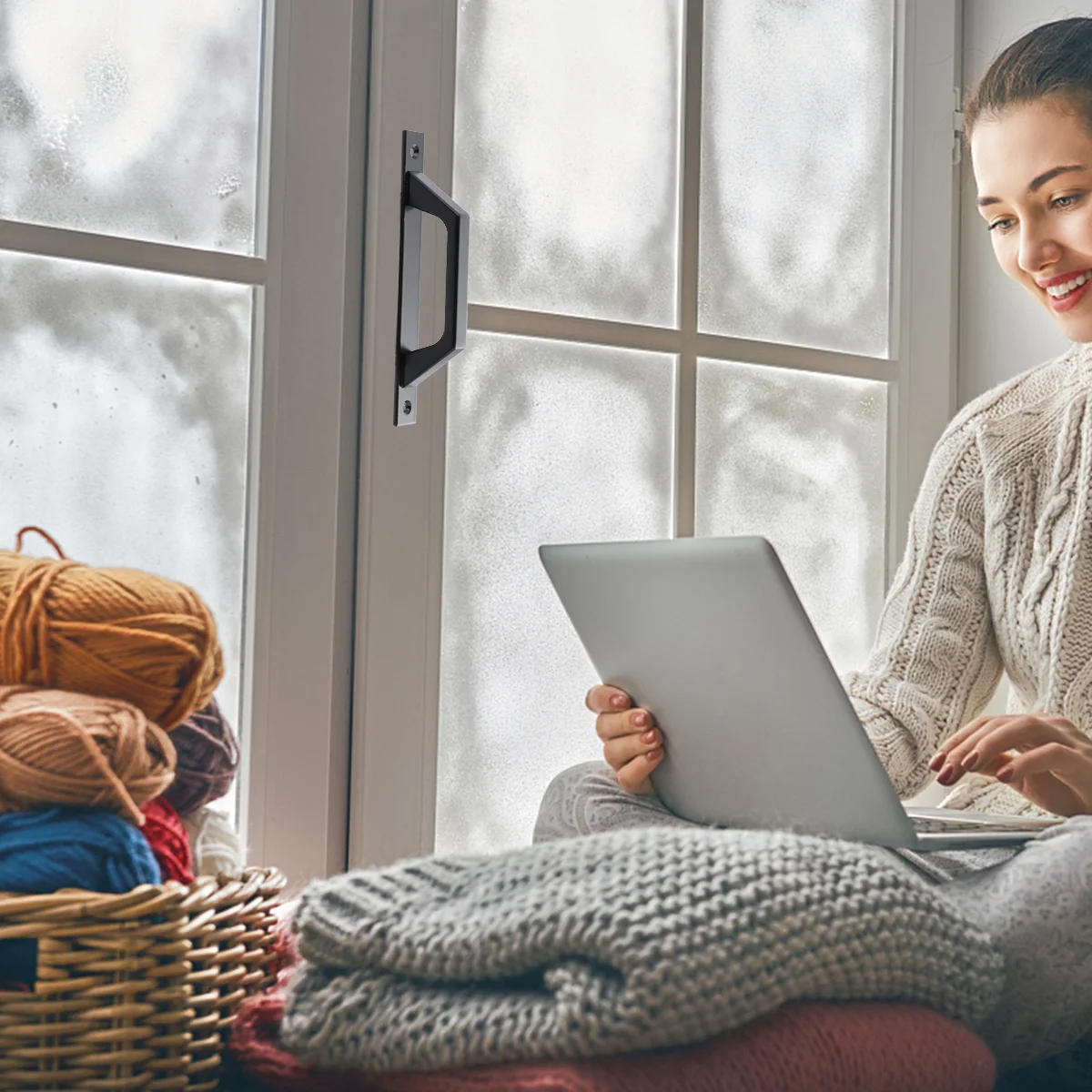 Aluminum Door Handle Style for Indoor Outdoor Use Barn Gate Cabinet Sliding Door Pull Metal Alloy Handle
Aluminum Door Handle Style for Indoor Outdoor Use Barn Gate Cabinet Sliding Door Pull Metal Alloy Handle