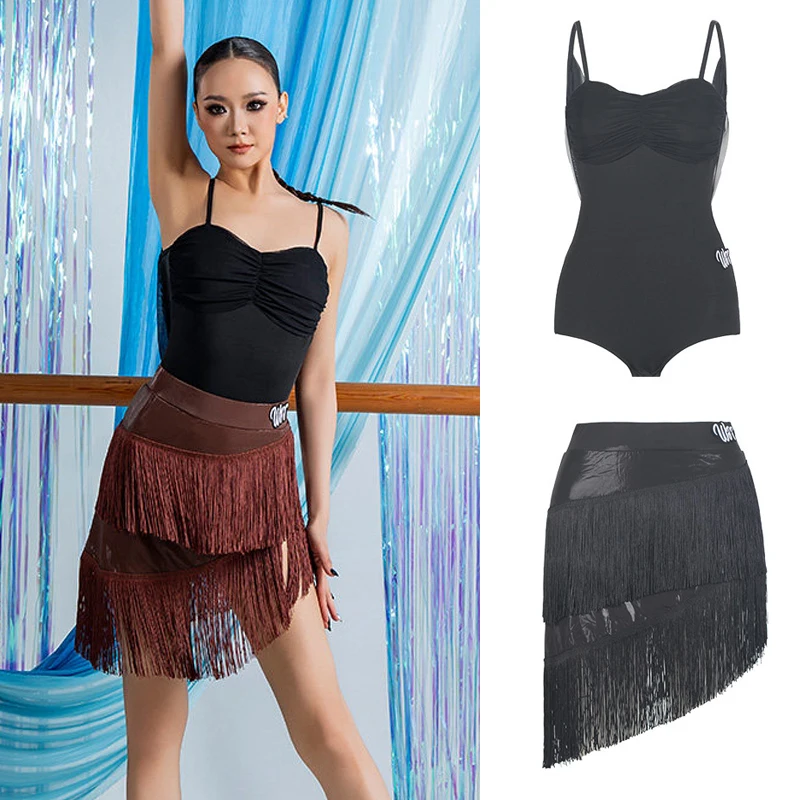 Adults Latin Dance Training Clothes For Women Backless Latin Top Tassels Skirts Sexy Cha Cha Latin Dance Costumes SL15788
Adults Latin Dance Training Clothes For Women Backless Latin Top Tassels Skirts Sexy Cha Cha Latin Dance Costumes SL15788