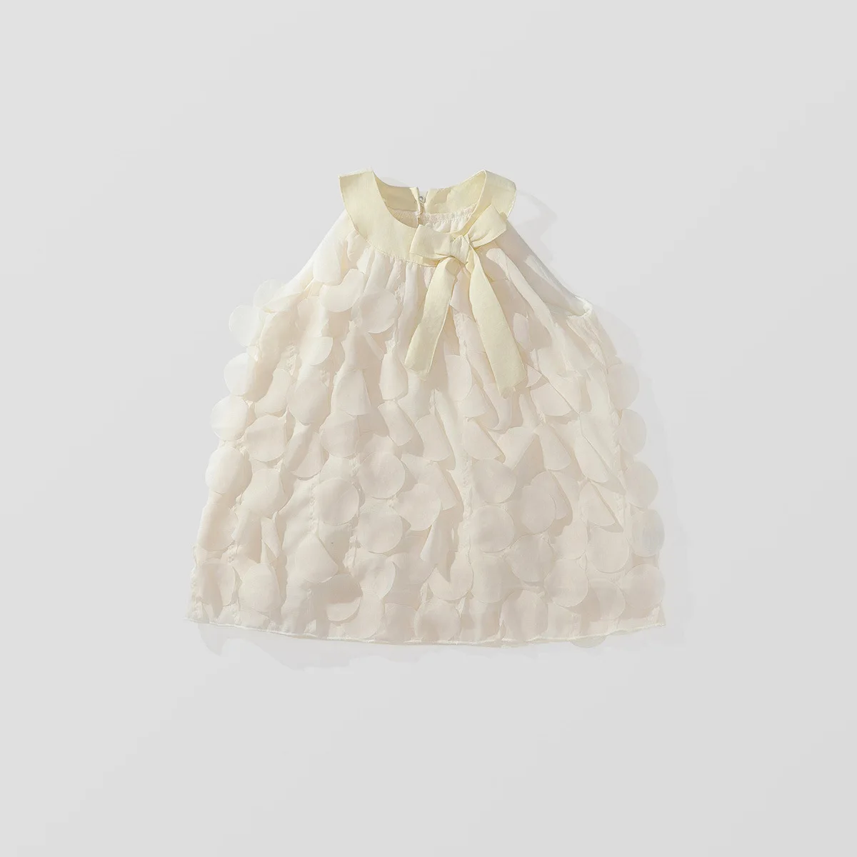 2024 Summer New Arrival Girls Sleeveless Bow Ruffles Beige Designer Cute Party Princess Dress Custume 18M-6T
2024 Summer New Arrival Girls Sleeveless Bow Ruffles Beige Designer Cute Party Princess Dress Custume 18M-6T