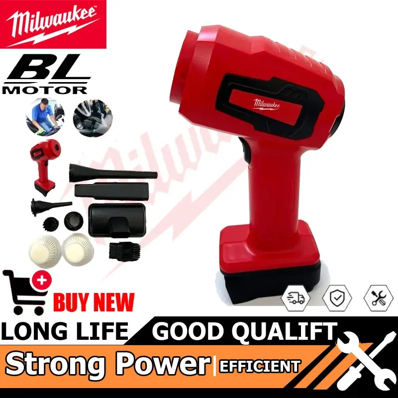 Milwaukee Tool 3 In 1 Electric Vacuum Portable Rechargeable Handheld 120W Car Vacuum Cleaner Home and Car 18V Li-ion Battery
Milwaukee Tool 3 In 1 Electric Vacuum Portable Rechargeable Handheld 120W Car Vacuum Cleaner Home and Car 18V Li-ion Battery