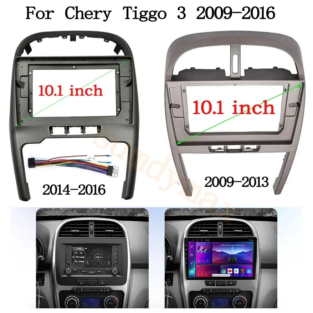 2 Din 10.1 Inch Car Radio DVD Mp4 GPS ABS PC Plastic Fascia Plane Frame Dash Kit for Chery Tiggo 3 2009 2010 2014-2016
2 Din 10.1 Inch Car Radio DVD Mp4 GPS ABS PC Plastic Fascia Plane Frame Dash Kit for Chery Tiggo 3 2009 2010 2014-2016