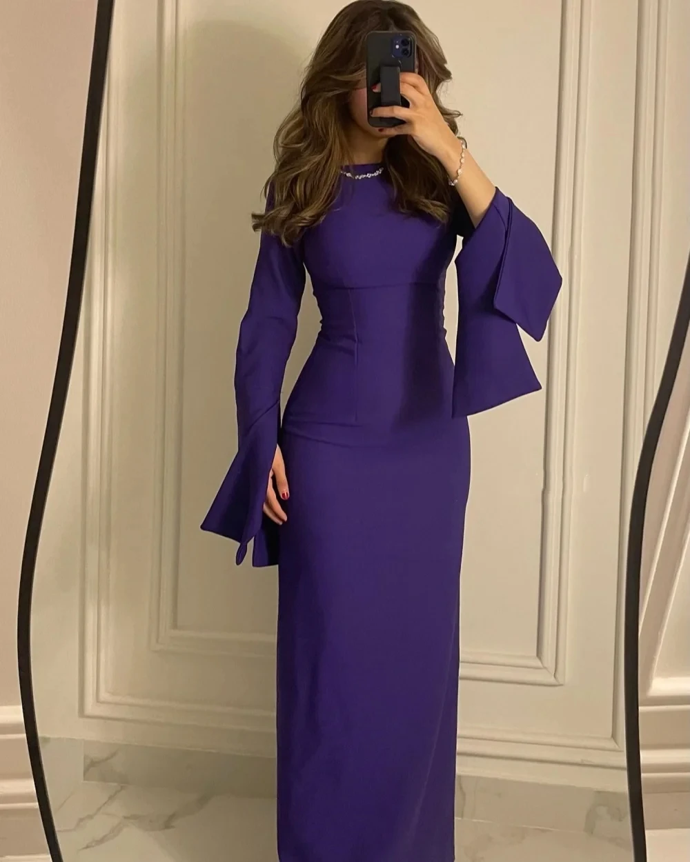 Women Long Sleeves Bespoke Occasion Gown Evening Dresses Pastrol Unisex Jersey Retro Dubai Saudi Arabic Prom Customized
Women Long Sleeves Bespoke Occasion Gown Evening Dresses Pastrol Unisex Jersey Retro Dubai Saudi Arabic Prom Customized