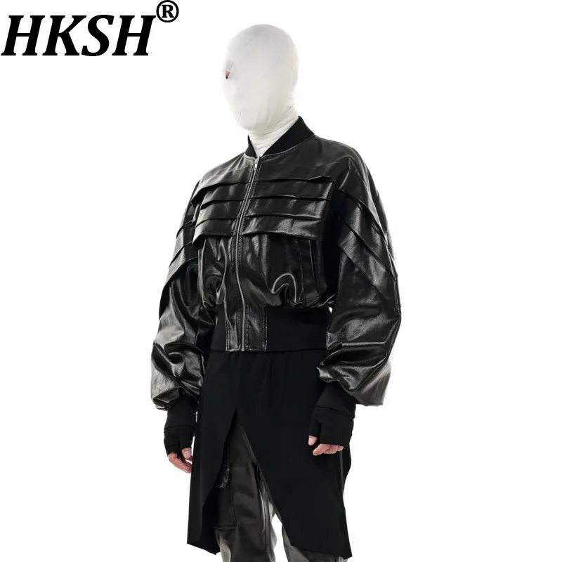 HKSH 2026, весна-осень-зима, новые мужские темные свободные вощеные короткие облегающие женские куртки, авангардные панк-пальто HK18112
HKSH 2026, весна-осень-зима, новые мужские темные свободные вощеные короткие облегающие женские куртки, авангардные панк-пальто HK18112